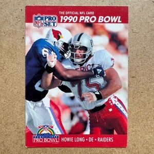 1990 Pro Set Howie Long NFL Trading Card